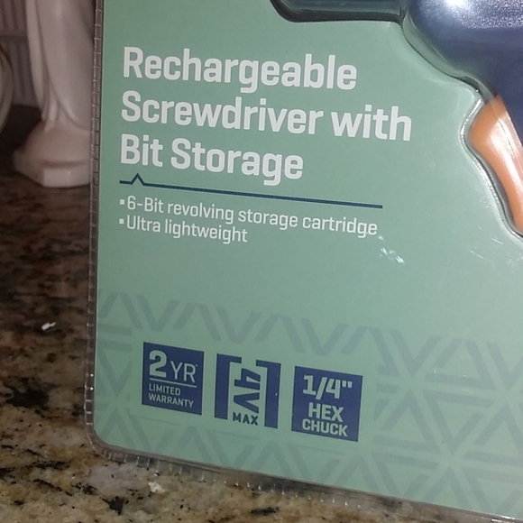 18 Blue Ridge Rechargeable Screwdriver 